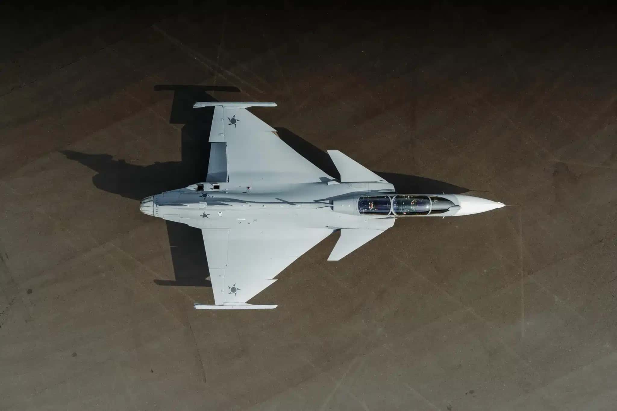 Gripen F é um modelo de caça da Saab com dois assentos