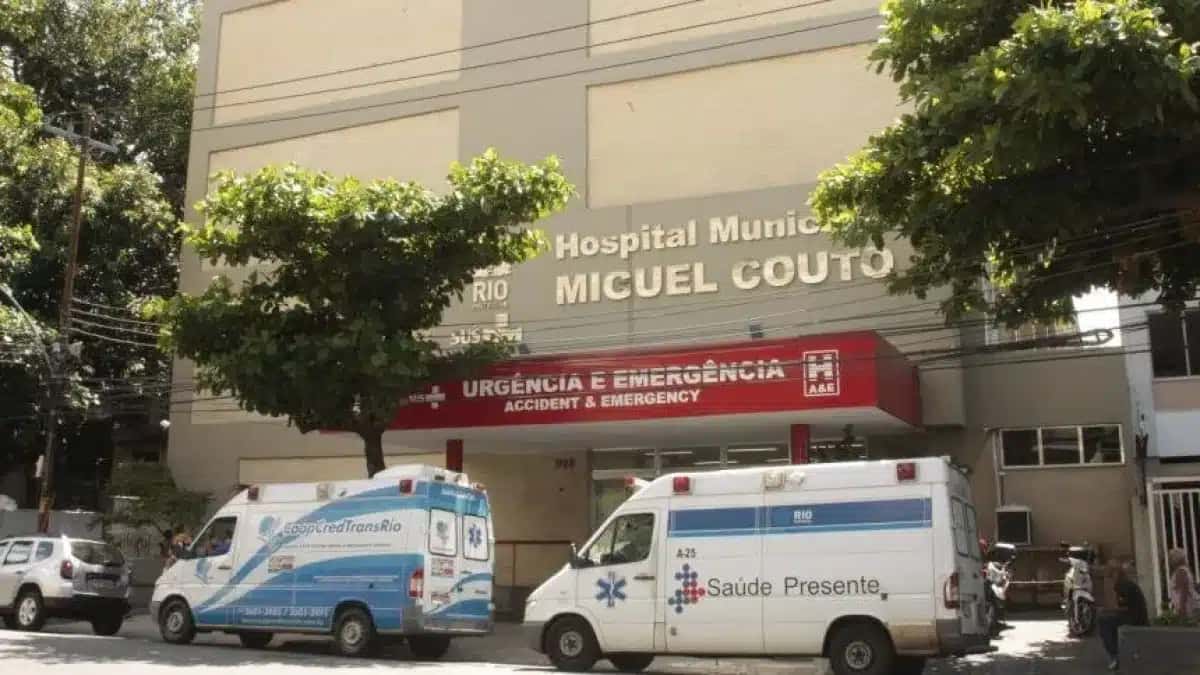 Hospital Municipal Miguel Couto, no Rio de Janeiro