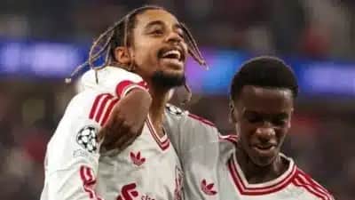 Bradley Barcola faz hat-trick e Liverpool goleia LASK por 6 a 3 na Champions