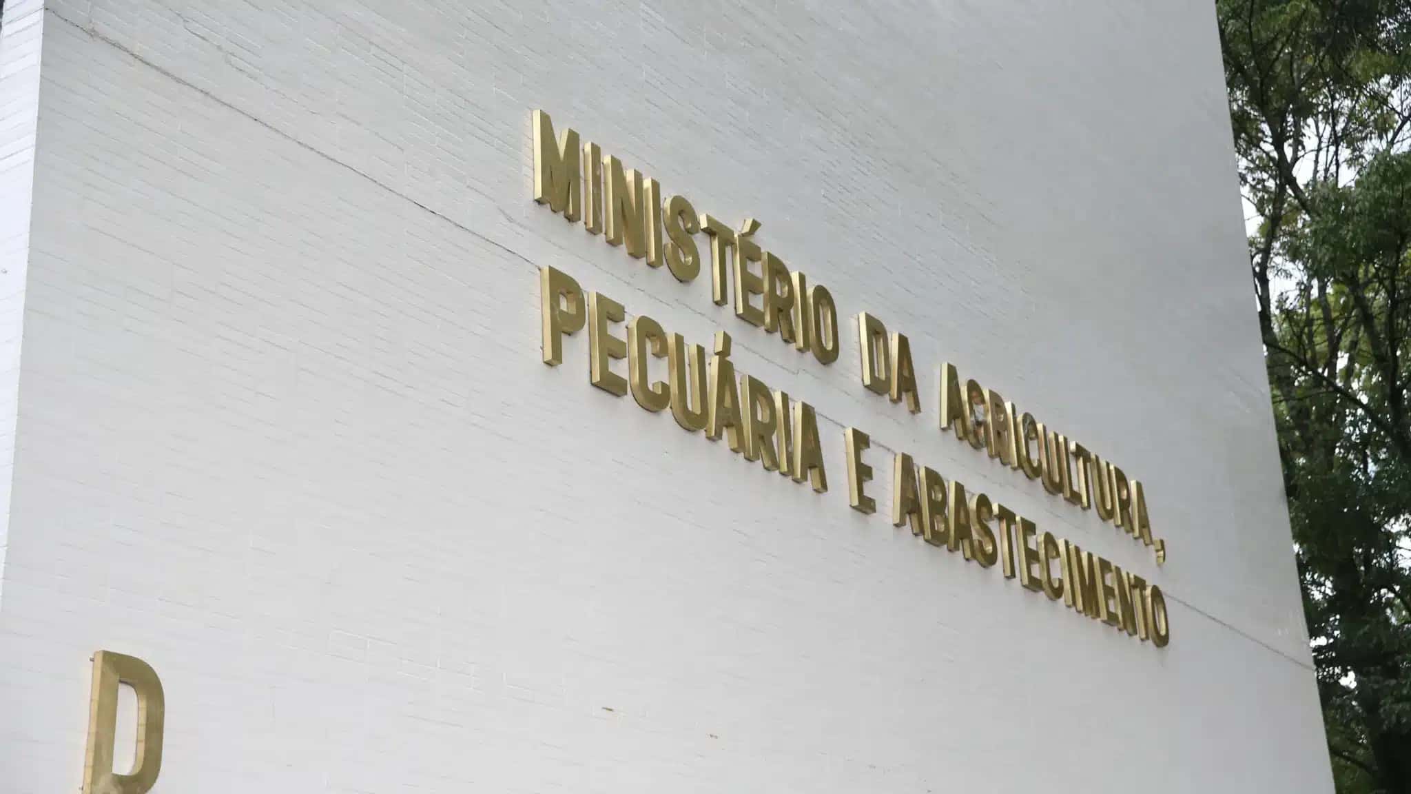 Fachada do Ministério da Agricultura, Pecuária e Abastecimento (Mapa)