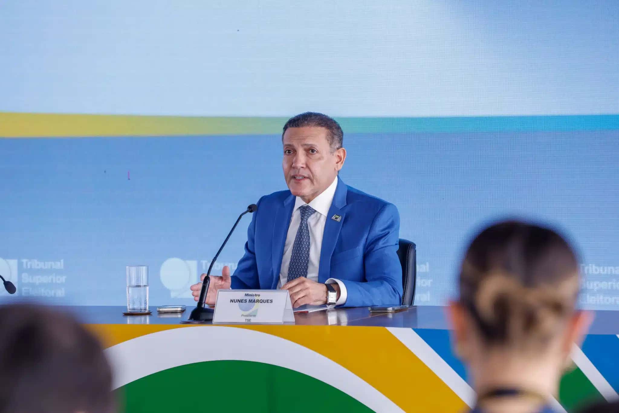 O presidente do TSE, ministro Kassio Nunes Marques.