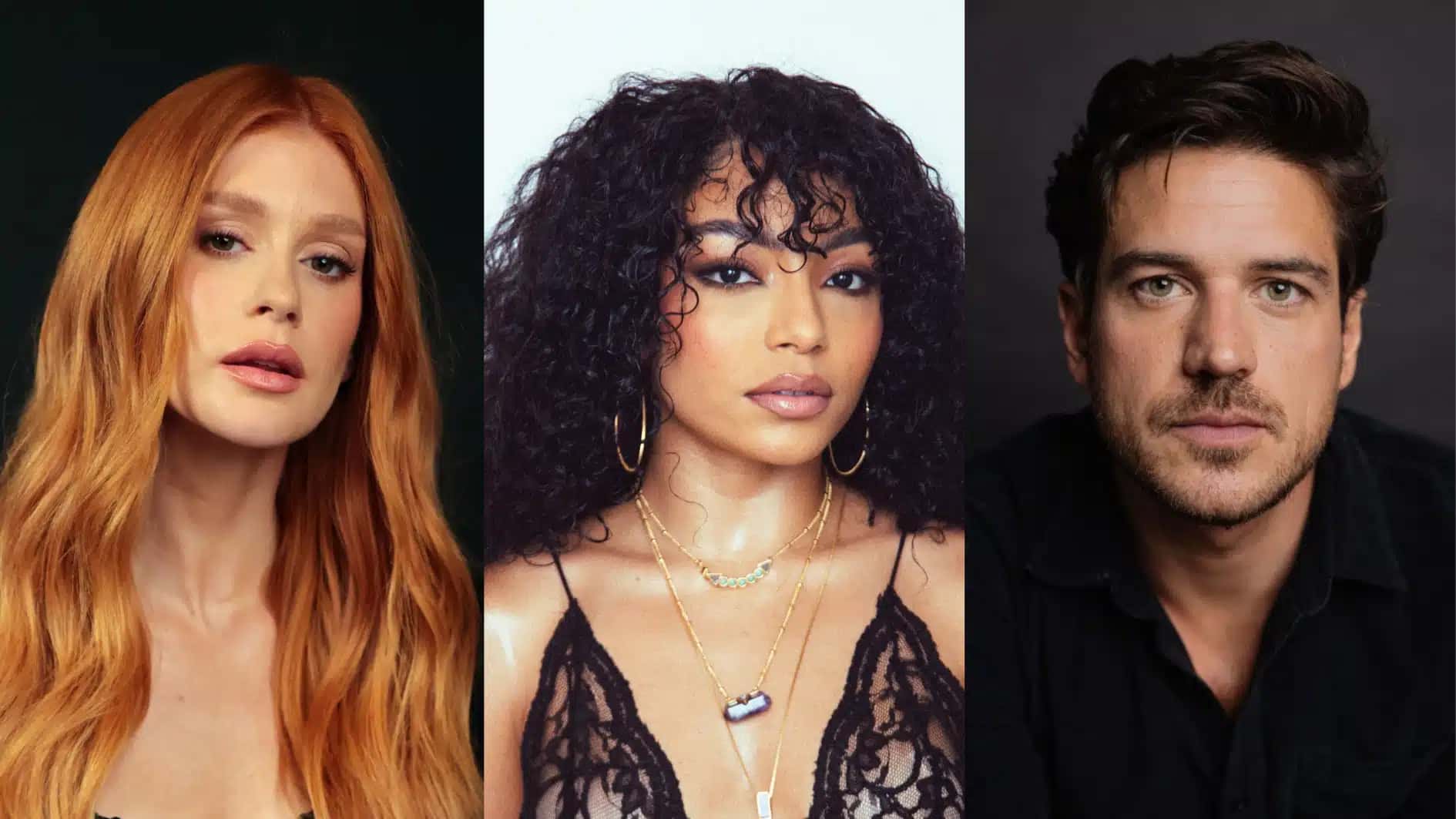 Marina Ruy Barbosa, Any Gabrielly e Marco Pigossi farão nova série do Prime Video.
