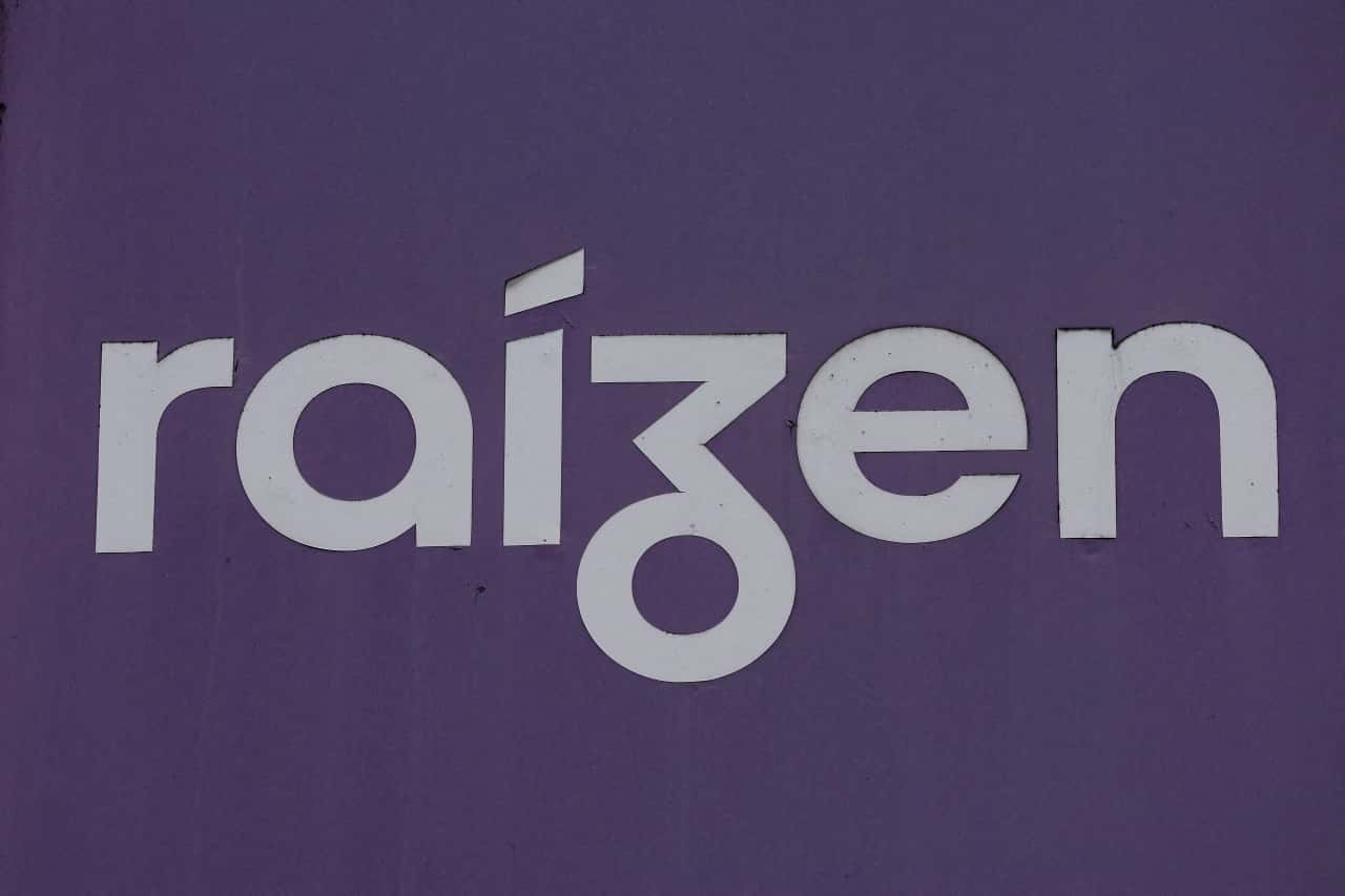 Logotipo da Raizen é visto em São Paulo, Brasil, em 20 de agosto de 2025 REUTERS/Amanda Perobelli