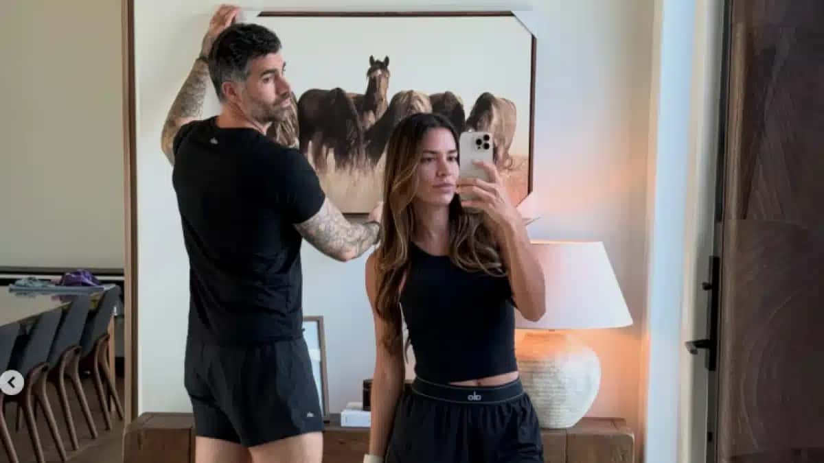O casal Rodrigão e Adriana Sant'anna, que se conheceram no BBB 11