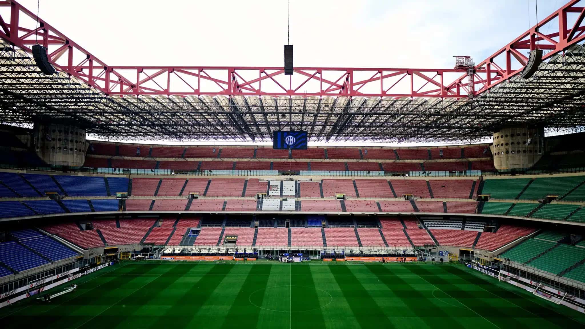 Estádio San Siro, em Milão.