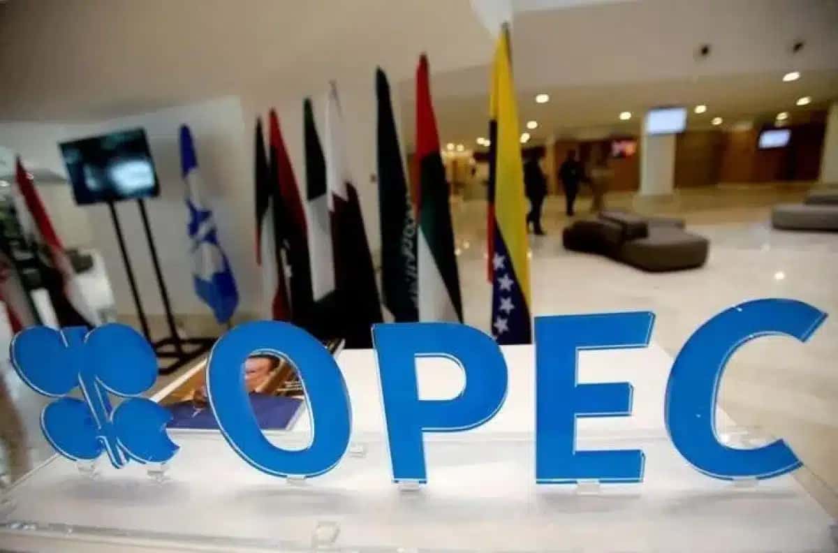 Imagem do logo da Opep em Argel