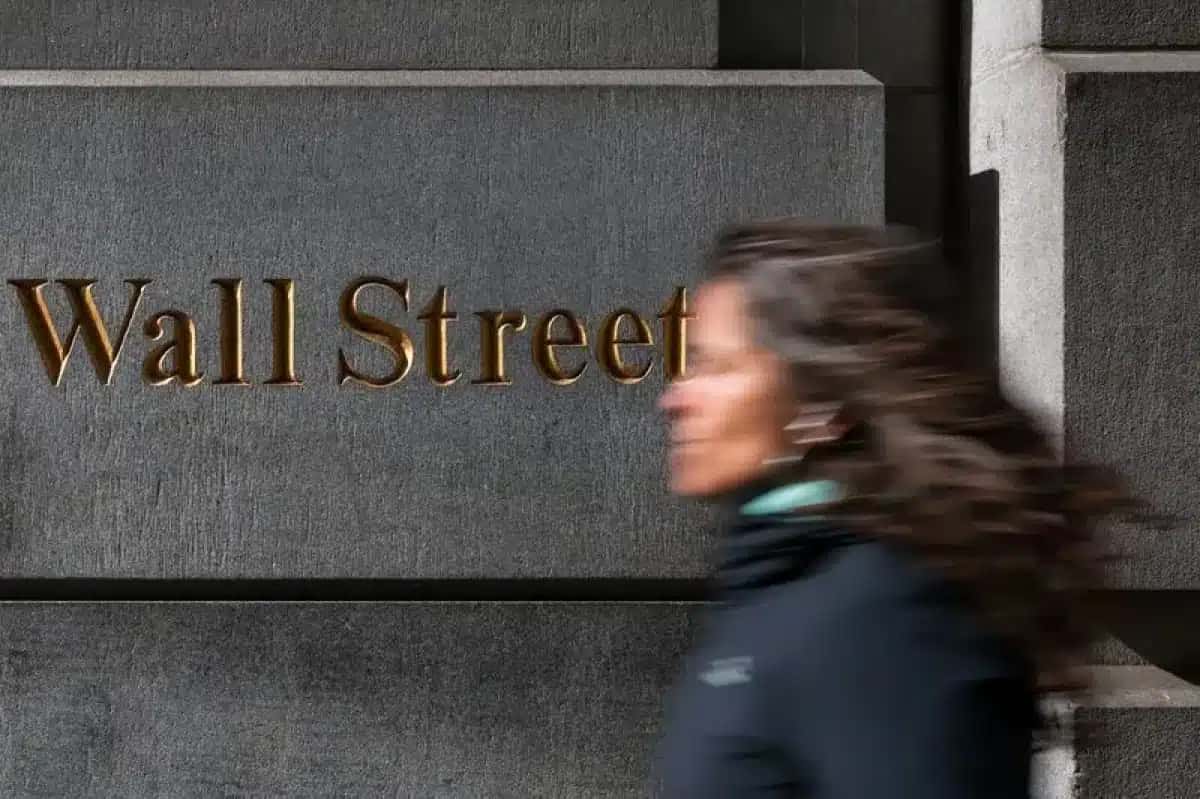 Wall Street, em Nova York.