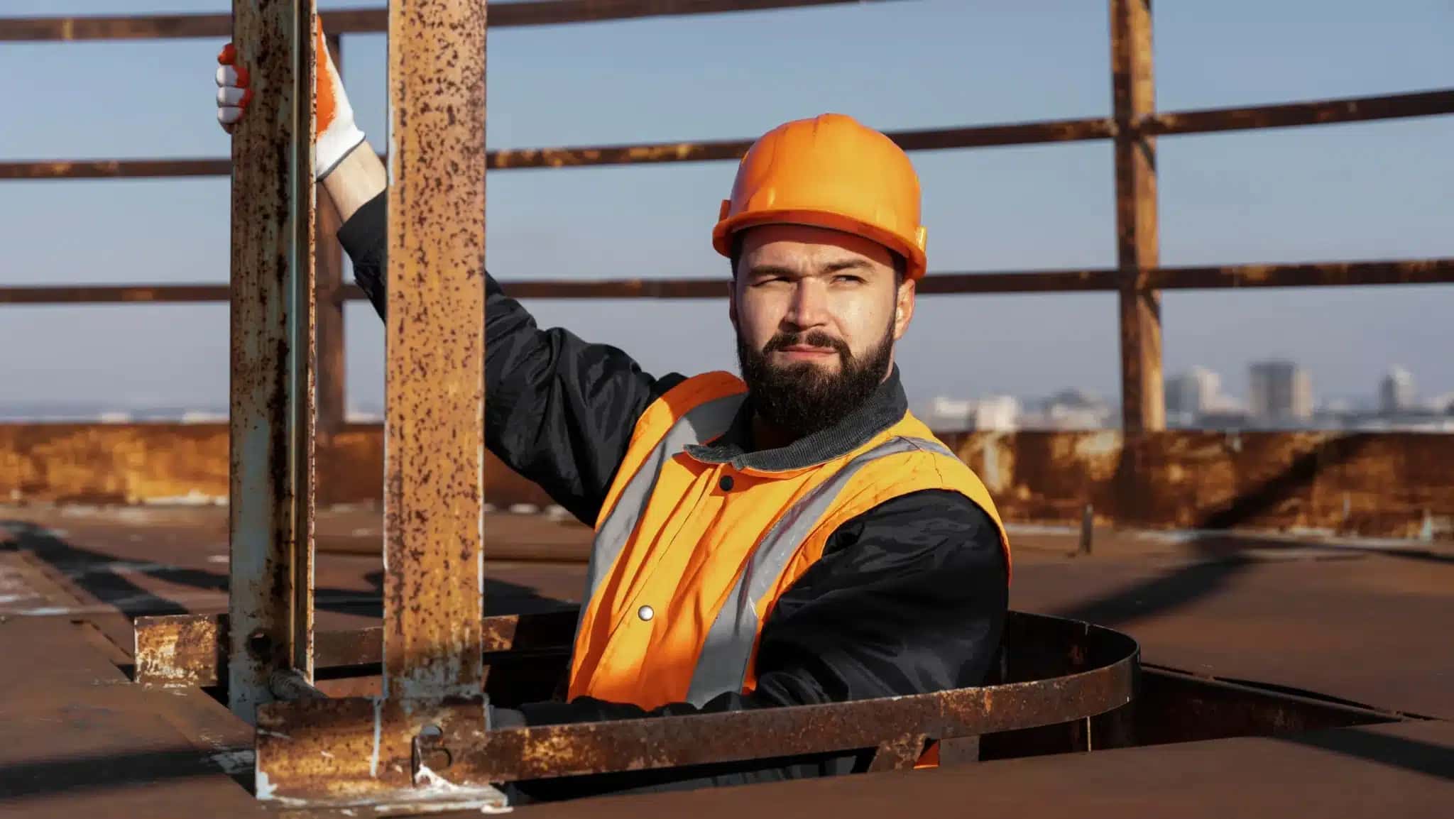 Trabalhadores offshore no Reino Unido terão limite de peso para acessar o local de trabalho.