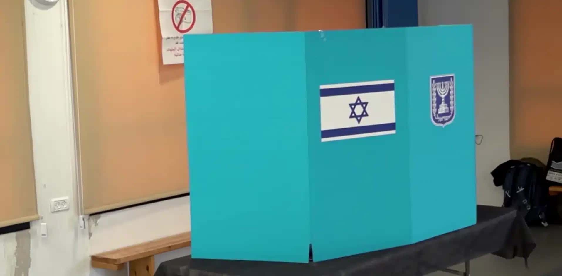 Candidatos israelenses votam no dia da eleição