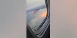 Avião da American Airlines pega fogo em motor após colisão com pássaros em Myrtle Beach