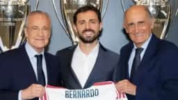 Bernardo Silva é apresentado no Real Madrid e destaca: “Jogar aqui não é para qualquer um”