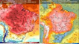 Inmet alerta sobre onda de calor que pode afetar Amazônia, Centro-Oeste e Sudeste nos próximos dias