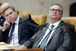 Pedido de vista de Dino suspende julgamento sobre Moraes e Mendonça no STF