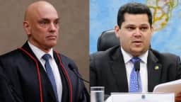 Moraes acusa Mendonça de direcionar investigações contra Alcolumbre e ministros do STF