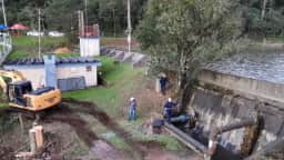 Risco de rompimento de barragem tira 170 pessoas de casa no RS