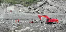 Deslizamento destrói Porto de Gyirong, e destino de vítimas segue desconhecido