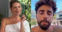 Após briga pública, Luana Piovani elogia Pedro Scooby em vídeo com os filhos