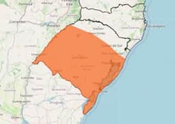 Inmet emite alerta laranja de tempestades com até 100 mm no Rio Grande do Sul