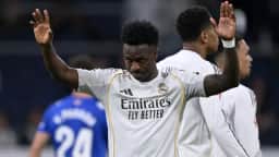 Vini Jr. admite incômodo com jejum de 5 jogos sem gols no Real Madrid