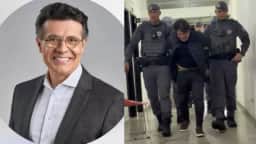 Marcelo Aguiar é levado à delegacia após tiro em bar: ninguém fica ferido
