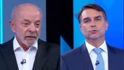 “O que você levou para o Nordeste foi o Comando Vermelho”, diz Flávio a Lula em debate