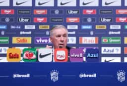 Ancelotti convoca a Seleção às 15h: quem enfrenta Japão e Singapura e onde ver o anúncio
