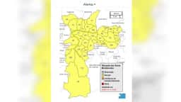 São Paulo acumula 53mm de chuva em outubro, 47,3% da média mensal