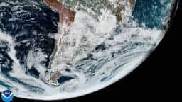 Ciclone extratropical se forma no Sul e Sudeste com ventos de até 90 kmh