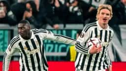 Juventus fica no 2 a 2 com o Rennes, chega a 7 pontos e é 4ª na Europa League