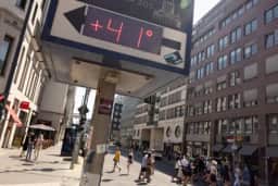 Europa registra temperatura média de 21,62°C em junho e julho de 2026, superando recorde anterior