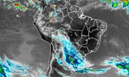Ciclone extratropical atinge sul do Brasil nesta quinta-feira