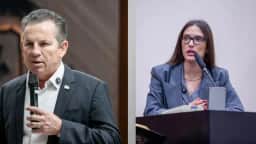 Mauro Mendes lidera pesquisa para o Senado em MT com 52,3%; Janaina Riva tem 33,7%