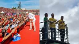 Lula inicia campanha de reeleição abordando mulheres e enfrentando críticas sobre INSS e Lulinha