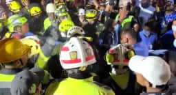 Mulher é resgatada com vida em Pereira, Colômbia, após 36 horas sob escombros de terremoto
