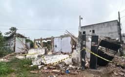 Explosão em Santo Antônio de Jesus deixa três feridos e desaba dois imóveis na Bahia