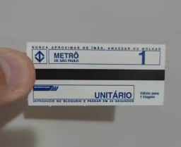 Bilhetes magnéticos tipo Edmondson deixam de ser aceitos no Metrô de SP em 31 de outubro
