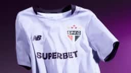 São Paulo apresenta terceira camisa feminina lilás inspirada na flor de lótus; venda começa hoje