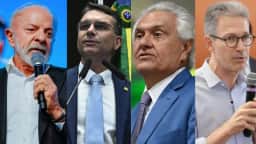 Lula empata tecnicamente com Flávio Bolsonaro, Caiado e Zema em pesquisa para 2026