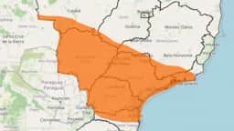 Inmet emite alerta laranja de tempestade para SP e outros cinco estados
