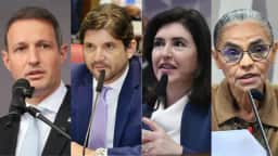 Derrite, Prado, Tebet e Marina empatam tecnicamente na disputa pelo Senado em SP