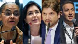 Derrite, Tebet e do Prado empatam tecnicamente pela liderança em SP, diz Real Time