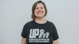Priscila Voigt, candidata do UP ao governo do Rio Grande do Sul, defende fim da escala 6×1
