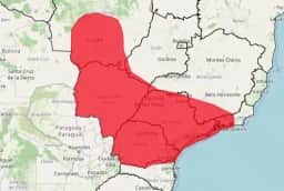 Inmet emite alerta vermelho de calor para 6 estados a partir deste sábado