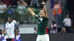 Após 98 jogos, Giay marca primeiro gol pelo Palmeiras contra a LDU na Libertadores