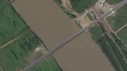Imagem de satélite mostra ponte rodoviária inaugurada entre Rússia e Coreia do Norte