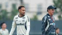 Neymar é relacionado para Santos x Flamengo após lesão na coxa