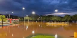 Chuva forte pode acumular mais de 100 mm em três cidades gaúchas nesta quarta