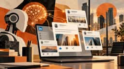 LinkedIn limita o alcance de posts genéricos de IA e orienta usuários a escrever com voz própria