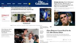 Flávio Bolsonaro deixa o Brasil após derrota para Lula e saída é tema no Financial Times