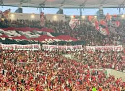Flamengo: torcida leva protesto contra MP das bets para dentro do Maracanã